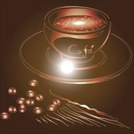 Creative design vector for coffee illustration N16