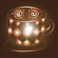 Creative design vector for coffee illustration N19