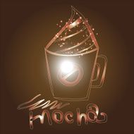 Creative design vector for coffee illustration N21