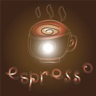 Creative design vector for coffee illustration N24