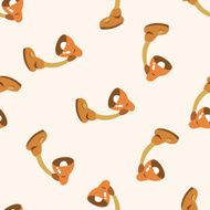 Home appliances theme lamp cartoon seamless pattern background N6