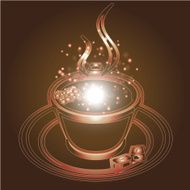 Creative design vector for coffee illustration N34