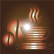 Creative design vector for coffee illustration N37