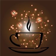 Creative design vector for coffee illustration N49