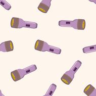 climbing equipment cartoon seamless pattern background N19