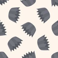 kitchenware baking mold cartoon seamless pattern background N4