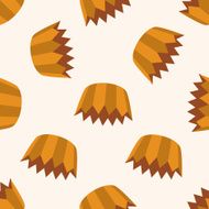 kitchenware baking mold cartoon seamless pattern background N6