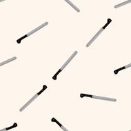 kitchenware knife cartoon seamless pattern background N3