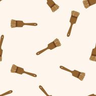 kitchenware spatula cartoon seamless pattern background N4