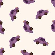 transportation car cartoon seamless pattern background N27