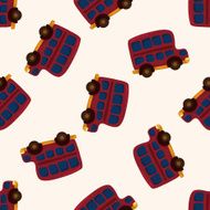 transportation car cartoon seamless pattern background N28