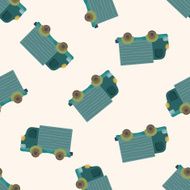 transportation car cartoon seamless pattern background N29