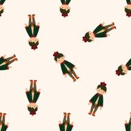 Royal theme prince cartoon seamless pattern background N18