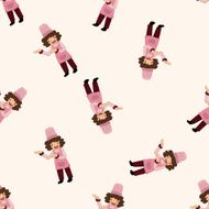 chef cartoon seamless pattern background N47