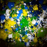 Abstract hand painted background