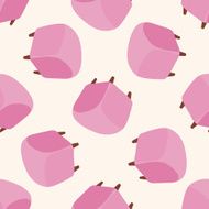 chair cartoon seamless pattern background N19