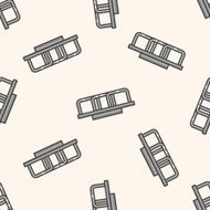 Amusement park facilities cartoon seamless pattern background N103