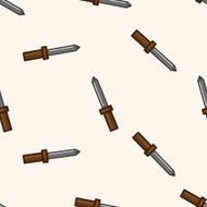 Screwdriver cartoon seamless pattern background N4