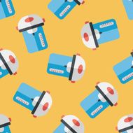 kitchenware electric pot flat icon eps10 seamless pattern background N2