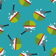 kitchenware beater flat icon eps10 seamless pattern background N3