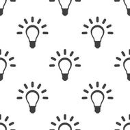 good idea vector seamless pattern N2