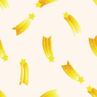 Space star cartoon seamless pattern background N3