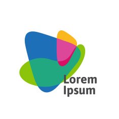 colorful shapes logo N2