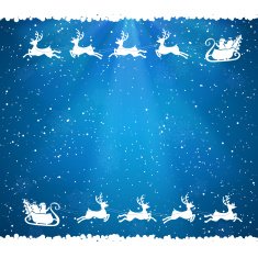 Christmas background with santa N2