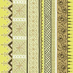 African ornamental pattern N2