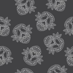 Skull Ornamental Pattern