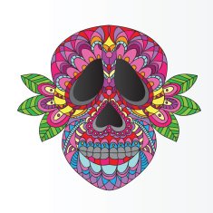 Day of the Dead Skull N3