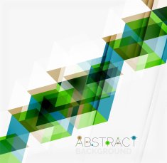 Abstract geometric background Modern overlapping triangles N493