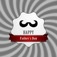Father's Day abstract retro vintage background