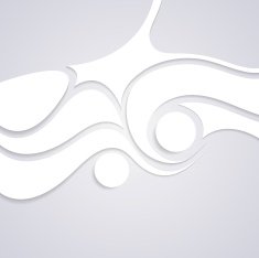 Wavy corporate swirl pattern design