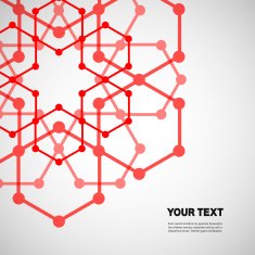 Set for design in molecules abstract style N14