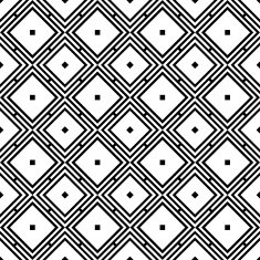 Geometric Black and white Pattern N3