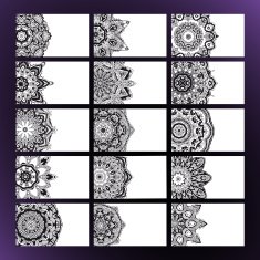 Mandalas business card 2