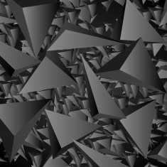Dark geometric polygonal background