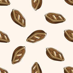 Transportation boat cartoon seamless pattern background N15