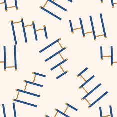 Amusement park facilities cartoon seamless pattern background N39