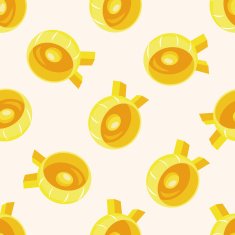 Pet exercise wheel cartoon seamless pattern background