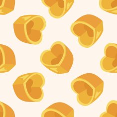 kitchenware baking mold cartoon seamless pattern background N3