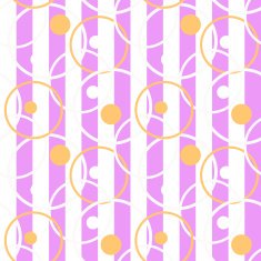 Patchwork seamless pattern circles ornamental background