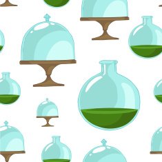 Seamless texture with tubes