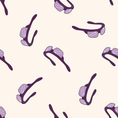 Bicycles equipment cartoon seamless pattern background N11