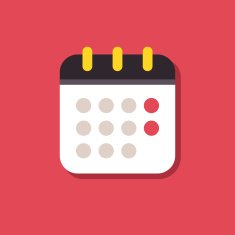 Calendar vector icon Icons for smartphones and tablets web des