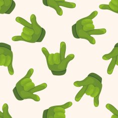 hand cartoon seamless pattern background N2