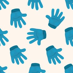 hand cartoon seamless pattern background N4
