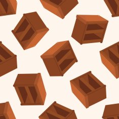 furniture cabinet cartoon seamless pattern background N3