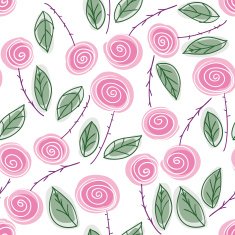 Endless rose pattern N2